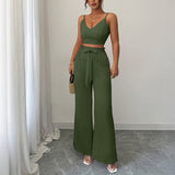 Dili Temperament Elegant Sling Vest Trouser Trousers Suit Women's 2025 Spring And Summer