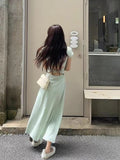 Fang Collar Dress Women's Summer 2026 New Style Of The Style Of The French Style Of The Butt Dress