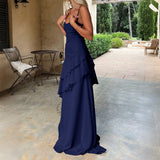 Dili Temperament Elegant Wind Small Sling Lace Dress Women's 2025 Autumn