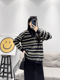 Vintage Linguite Sweater Women Wear A New Loose Lazy Soft Knitted Shirt High-End Blouse