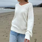 Dili Fashion Casual Solid Color Bottom Sweater Wool Knitted Women's Clothing 2025 Autumn And Winter