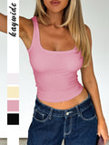 Dili Y2K Hottie With Sling Vest T-Shirt Women's Top 2026 Spring And Summer