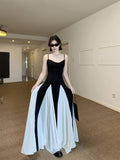French Retro High-End Sling Dress Women 2026 Summer New Seaside Style Style Waist Dress