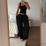 Dili Sports Yoga Slings Vests Casual Pants Set Women's Winter 2025
