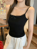 Spice Lace Splicing With Chest Cushions Of The Beauty Back Sling Woman 2026 Summer New Commute Wearing A Solid Inside Cloth