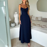 Dili Temperament Elegant Sling A Long Dress Dress Dress Women's Dress 2025 Summer