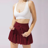 Women's Half-Dress Skirts Anti-Walking Summer New High-Waisted T-Shirt With Mesh Yarn Bony Skirts Babes