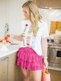 New Spice Girl Beads Half-Dressed Women's 2025 Trendy Women's Sexy Short Skirt Delicate Squins