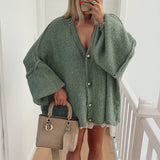 Dili Casual Vacation Button Long-Sleeved Shirt Sweater Women's 2025 Autumn And Winter