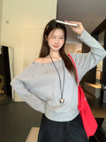 Spice Girls Sexy Shoulder Rivet Shirt Long-Sleeved T-Shirt Girl 2026 Autumn Design Sensational Diamond Inside Dress