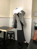 Thick And Fake Two High-Collar Knitted Dresses Women's Autumn And Winter Black Long Sleeves Slimming Long