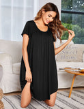 Summer Women's Pyjamas Short-Sleeved Round-Neck Milk Silk Home Casual Home Clothes Pyjamas Women