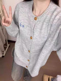 Soft Sweet Sweater Cardigan Jacket Women Autumn 2025 New Super-Good Looking Loose Lazy Knitted Shirt Top