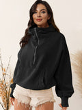 New Clothes With Hoodie Women's Fashion Brand Sports Hoodie Zipper Draw Rope Long-Sleeved Top Coat