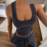 Dili Sports Yoga Slings Vests Casual Pants Set Women's Winter 2025