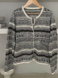 Large-Size Design With A Small Fragrant Temperament Knitted Shirt Girl Early Autumn New Fat Mm Loose Thin Cardigan Coat Top