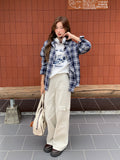 Summer Super Fire Lazy Style White Shoulder Collar Short-Sleeved Women Wearing Letter Print Loose Thin Top