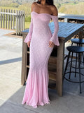Dili Y2K Taut Long-Sleeved Dress Dress Women's Dress 2025 Autumn And Winter