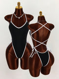 New Body-Repair Sexy Sling Strap With Bareback Vacation Swimsuit Bottom Jumpsuit