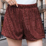 New Sexy Trend Straight-Waist High-Waisted Casual Sleet Three-Point Library Ladies Shorts Pants Women