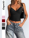 Dili Y2K Sexy Wind Small Sling Lace Vest Women's Clothing 2025 Spring And Summer