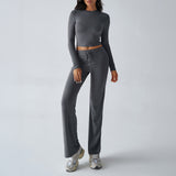 Dili 2025 Autumn And Winter Y2K Casual Sports Style Long-Sleeved Top With Trousers Suit Woman