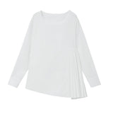 Korean Literature And Art New Women's Casual Temperament Suit Loose Irregularly Take Two Sets