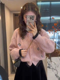 Unique Beautiful Super-Good-Looking Cardigan Jacket Women's Spring And Autumn Women's New Loose Little Fragrant Style In 2025