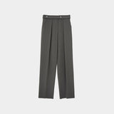 The Big Lady's Main Trousers Suit Casually Cool Twill Thigh Thigh Thighs Thighs Thighs Trousers Set Summer