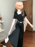 Small Gray Dress Women 2026 New Autumn And Winter Early Spring Korean High-End Feeling Wear A Set Of Dress