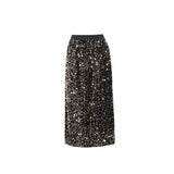 Spring And Summer New Half Dress Eye-Catching Sharp Velvet Velvet Velvet Ambiance Daily Gorgeous Blingbling Half Skirt