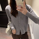 College Style Knitted Cardigan Women's Autumn And Winter 2026 New Niche Embroidery Temperament Outside A Small Man's Top