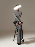 Trousers Trousers Trousers Grinding Bottom Without Ironing Temperament Up High Waist Broad Leg Pants Length Trousers Women