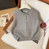 French White Folded Vest Open Shirt Sweater Women Early Autumn Slim Loose Knitted Vest Knitted Vest On The Shoulder
