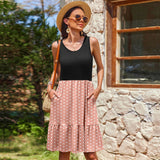 Summer Breast-Feeding Skirt Vest Lady Homewear Pyjamas Modale Cotton Retling Skirt