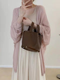 Purple Summer New Lazy Wind Thin Loose Long-Term Sunscreen Ice Knitted Coat Women's Outer Hoodie Shirt