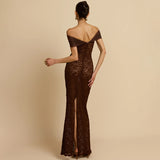 New Fashion Lace Perspective On Autumn 2025 In A Sexy Bag Dress
