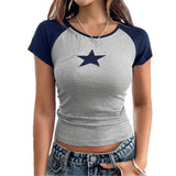 Dili Y2K Hottie Repair Print T-Shirt Women's Dress 2025 Spring And Summer