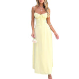 Dili Temperament Elegant Sling A Long Dress Dress Dress Women's Dress 2025 Summer