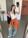 Sweet Hottie White Half-Necked Button Slings Waistcoat Women's Spring And Summer New Folded Bottom Shirt Sleeveless Top