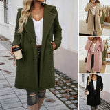 Dili 2025 Autumn And Winter Temperament Casual Loose Hooded Knit Coat Women's Clothing