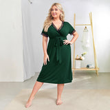 Summer Breast-Feeding Skirt Vest Lady Homewear Pyjamas Modale Cotton Retling Skirt