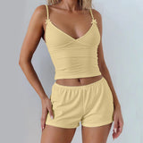 Dili Sports Yoga Sling Vest Shorts Women's Two-Piece Suit Women's 2025 Summer