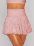 Women's Clothing 2025 Summer Sweet Spicy Half Skirt Anti-Light Safety Pants High Waist Half Dress