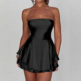 Dili Y2K Wind-Scressed Face-Witted Dress Women's Dress 2025 Summer Independent