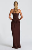 2026 Spring New Solid Color Sexy Fashion Sleeveless Folding Square Collared Hip Dress