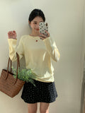 Korean Soft-Masted Skin-Neck Long-Sleeved T-Shirts For Women's Spring Bottoming Shirts Are Loose And Thin Temperament.