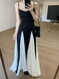 French Retro High-End Sling Dress Women 2026 Summer New Seaside Style Style Waist Dress