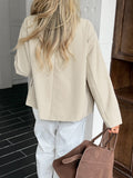 Dili Leisure Vacation Style Button Long Sleeve Women's Women's Clothing 2025 Autumn And Winter