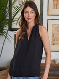 Solid Color Loose Sleeveless Vest Women's Spring And Summer Small High-End Pure Lust Women's Clothing Top